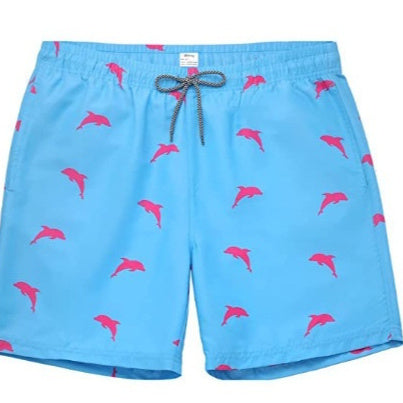 3D Printed Casual Men's Beach Pants Shorts