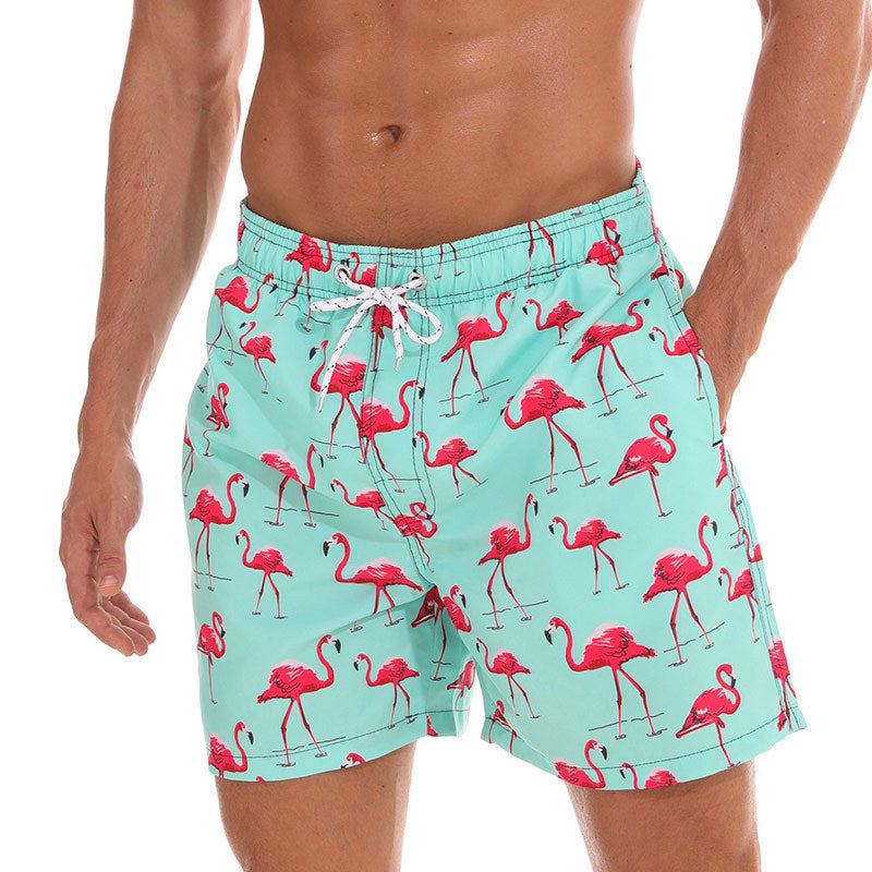 3D Printed Casual Men's Beach Pants Shorts